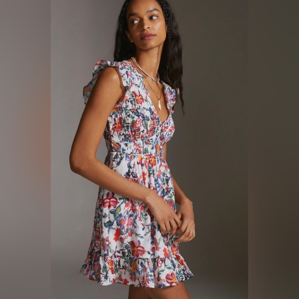 Anthropologie The Peregrine Mini Dress